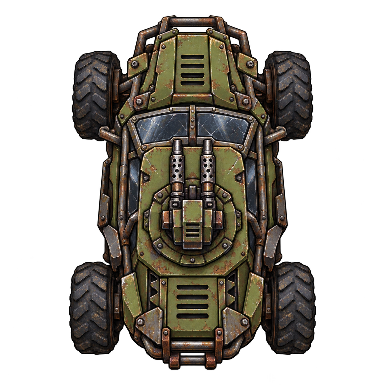 Gunner car