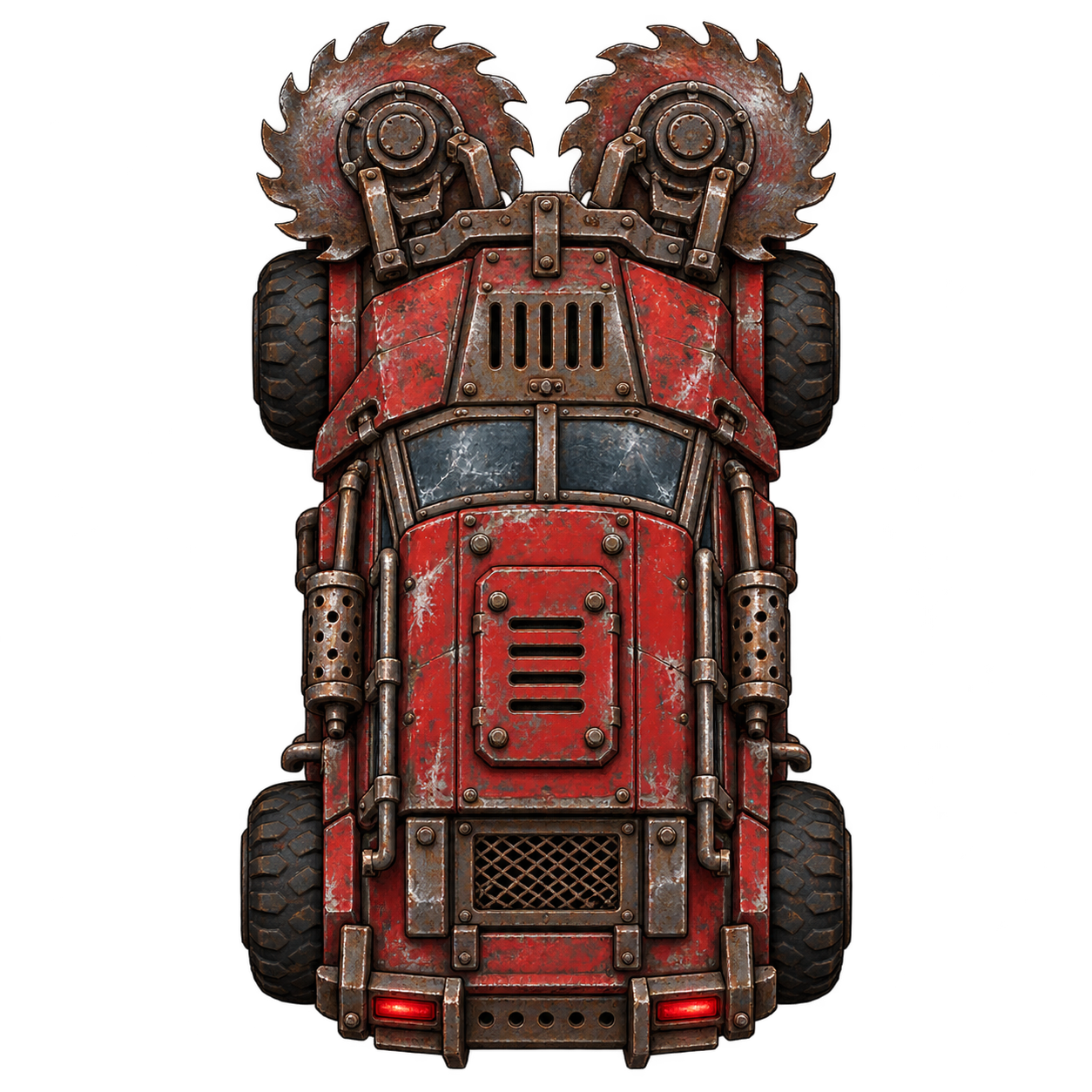 Shredder car